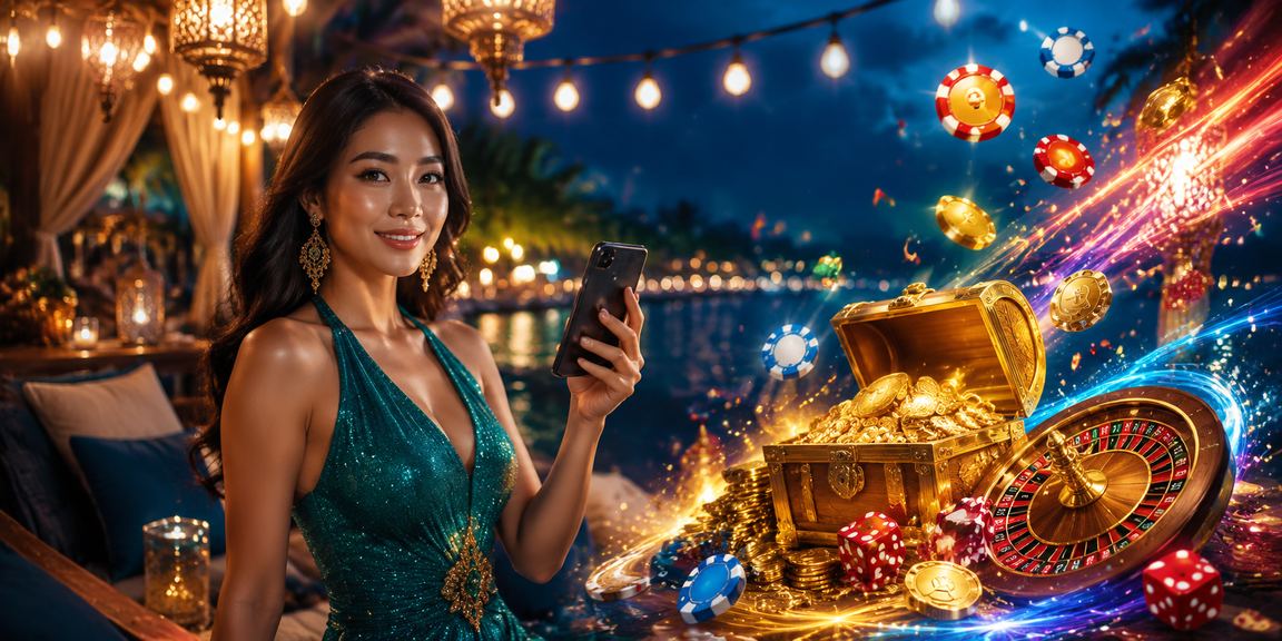Pengguna di Langkawi mengakses aplikasi kasino dan esport 75350 dari telefon